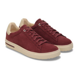 Birkenstock Bend Varsity Sneaker (Women) - Zinfandel Suede/Eggshell Leather Athletic - Casual - Lace Up - The Heel Shoe Fitters