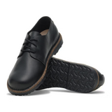 Birkenstock Uppsala Low Oxford (Men) - Black Leather Dress-Casual - Oxford - The Heel Shoe Fitters
