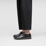 Birkenstock Uppsala Low Oxford (Men) - Black Leather Dress-Casual - Oxford - The Heel Shoe Fitters