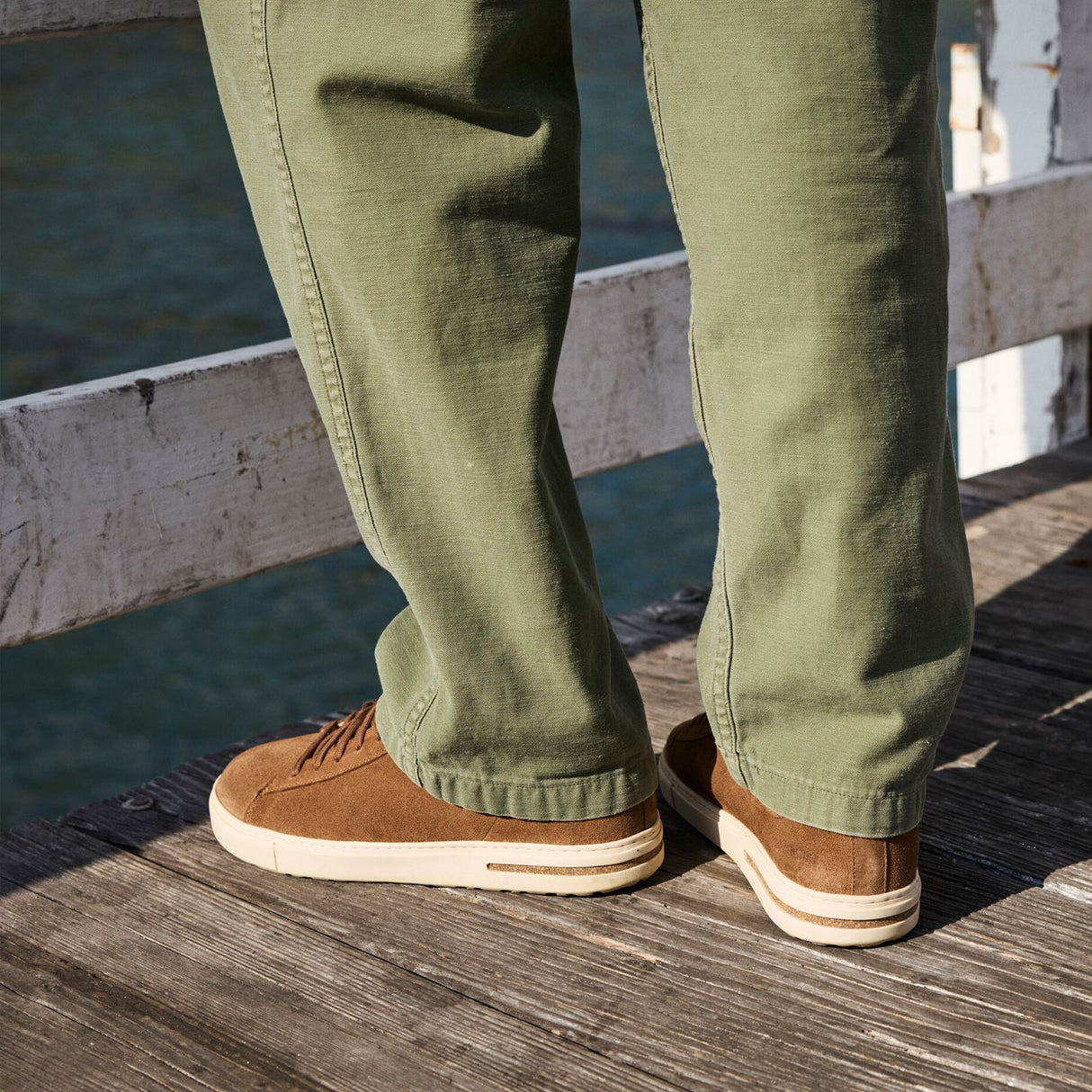 Birkenstock Bend Sneaker (Men) - Dark Tea Suede Athletic - Casual - Lace Up - The Heel Shoe Fitters