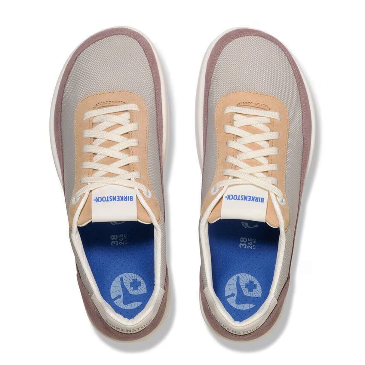 Birkenstock Honnef City Lace Up (Women) - Faded Purple/New Beige/Stone Coin Athletic - Casual - Lace Up - The Heel Shoe Fitters