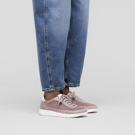 Birkenstock Honnef City Lace Up (Women) - Faded Purple Suede/Nubuck Athletic - Casual - Lace Up - The Heel Shoe Fitters