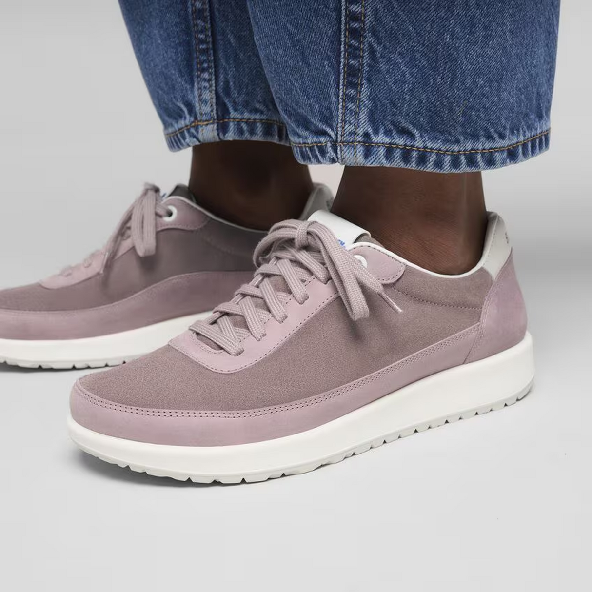 Birkenstock Honnef City Lace Up (Women) - Faded Purple Suede/Nubuck Athletic - Casual - Lace Up - The Heel Shoe Fitters