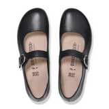Birkenstock Santa Clarita Mary Jane (Women) - Black Leather Dress-Casual - Flat - The Heel Shoe Fitters