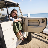 Birkenstock Arizona Slide Sandal (Women) - Shimmering Taupe Suede Sandal - Slide - The Heel Shoe Fitters