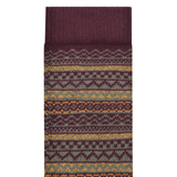 Birkenstock Cotton Pattern Crew Sock (Unisex) - Zinfandel/Ochre/Thyme Accessories - Socks - Lifestyle - The Heel Shoe Fitters