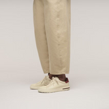 Birkenstock Bend Varsity Sneaker (Women) - Eggshell Leather/Zinfandel Suede Athletic - Casual - Lace Up - The Heel Shoe Fitters