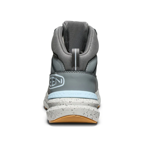 Keen Utility Synchro Mid Waterproof Carbon Toe Work Boot (Women) - Steel Grey/Gum Boots - Work - Mid - The Heel Shoe Fitters