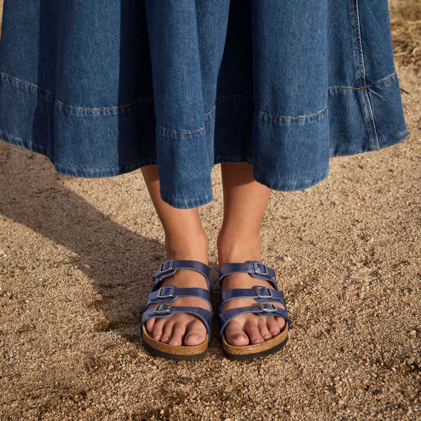 Birkenstock Florida Slide Sandal (Women) - Graceful Midnight Birkenstock Florida Slide Sandal (Women) - Graceful Midnight