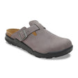 Birkenstock Boston Crosstown Clog (Men) - Iron Oiled Leather Dress-Casual - Clogs & Mules - The Heel Shoe Fitters