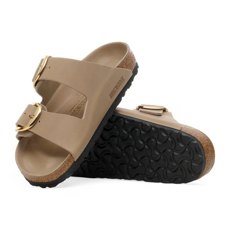 Birkenstock Arizona Big Buckle Slide Sandal (Women) - Tobacco Oiled Leather Sandal - Slide - The Heel Shoe Fitters
