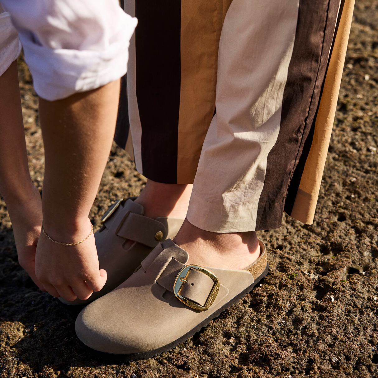 Birkenstock Boston Big Buckle Clog (Women) - Tobacco Oiled Leather Dress-Casual - Clogs & Mules - The Heel Shoe Fitters