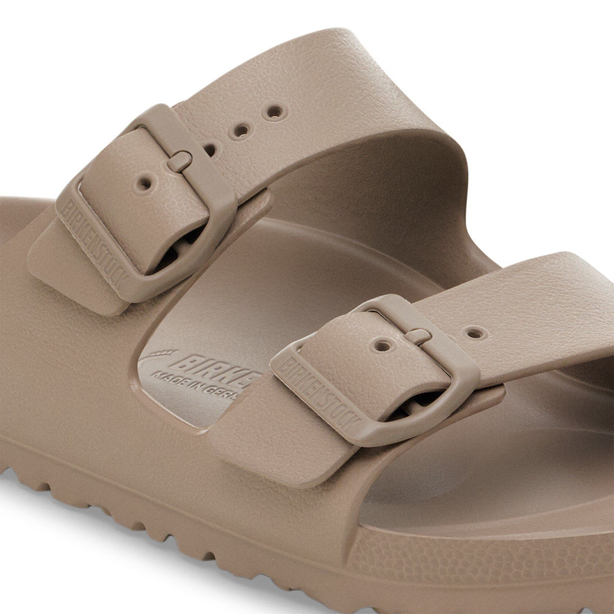 Birkenstock Arizona Slide Sandal (Men) - Gray Taupe EVA