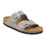 Birkenstock Arizona Big Buckle Nubuck Slide Sandal (Women) Sandal - Slide - The Heel Shoe Fitters