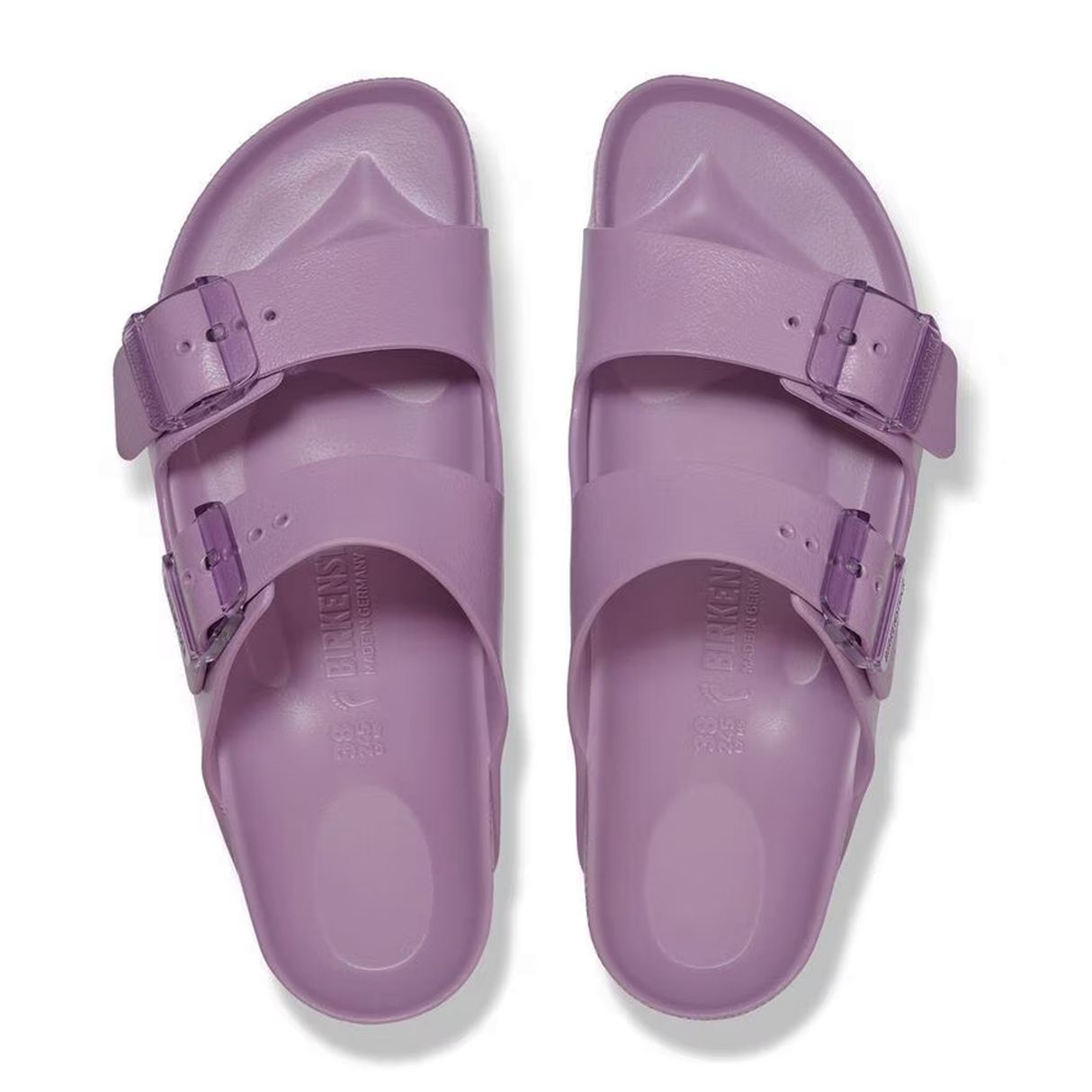 Birkenstock Arizona Stealth Buckle EVA Slide Sandal (Women) - Mauve Sandal - Slide - The Heel Shoe Fitters