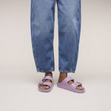 Birkenstock Arizona Stealth Buckle EVA Slide Sandal (Women) - Mauve Sandal - Slide - The Heel Shoe Fitters