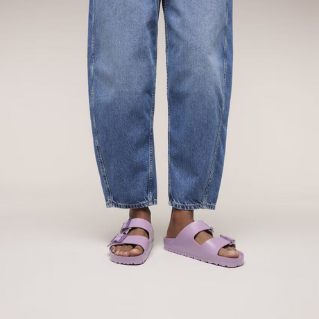 Birkenstock Arizona Stealth Buckle EVA Slide Sandal (Women) - Mauve Sandal - Slide - The Heel Shoe Fitters