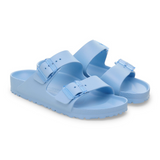 Birkenstock Arizona Stealth Buckle Slide Sandal (Women) - Dusty Blue EVA