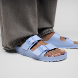 Birkenstock Arizona Stealth Buckle Slide Sandal (Women) - Dusty Blue EVA
