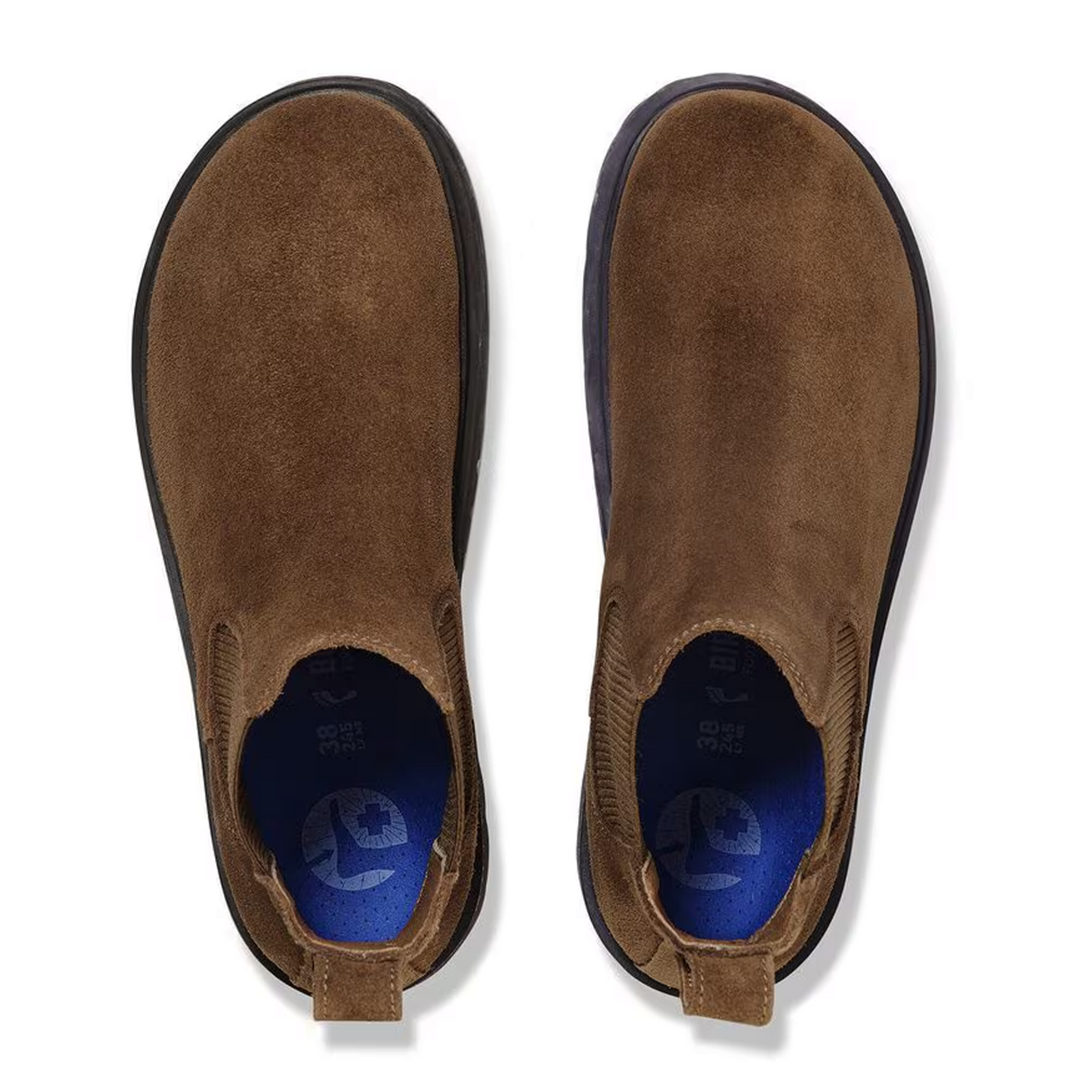 Birkenstock Highwood Chelsea Boot (Women) - Dark Tea Suede Boots - Casual - Low - The Heel Shoe Fitters