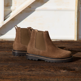 Birkenstock Highwood Chelsea Boot (Women) - Dark Tea Suede Boots - Casual - Low - The Heel Shoe Fitters