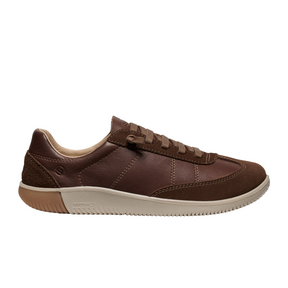 Keen KNX T-Toe Sneaker (Men) - Dark Earth/Plaza Taupe Athletic - Casual - Lace Up - The Heel Shoe Fitters