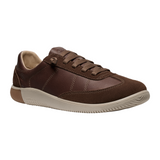 Keen KNX T-Toe Sneaker (Men) - Dark Earth/Plaza Taupe Athletic - Casual - Lace Up - The Heel Shoe Fitters