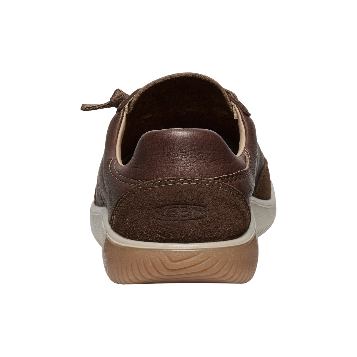 Keen KNX T-Toe Sneaker (Men) - Dark Earth/Plaza Taupe Athletic - Casual - Lace Up - The Heel Shoe Fitters
