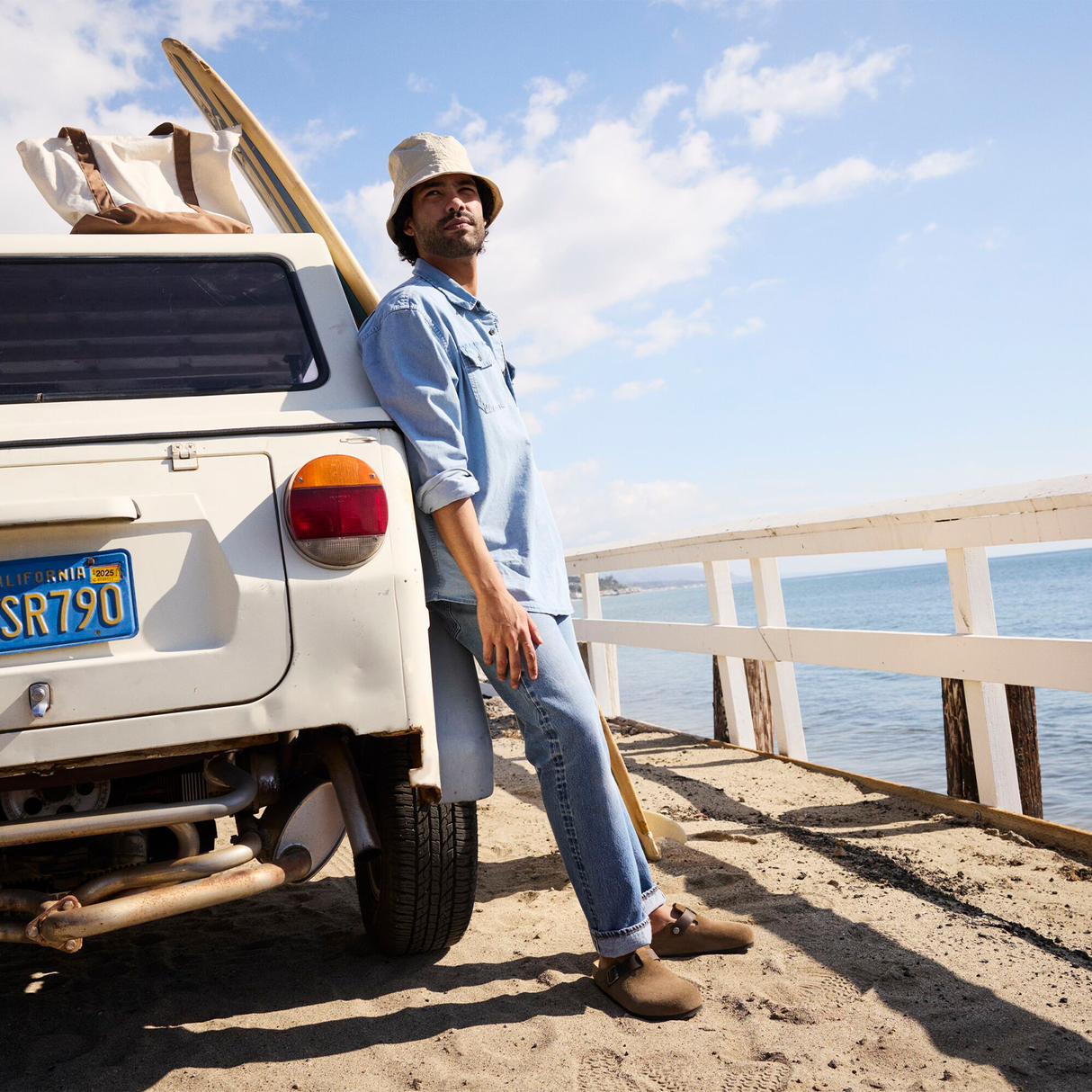 Birkenstock Boston Clog (Men) - Dark Tea Suede/Oiled Leather Dress-Casual - Clogs & Mules - The Heel Shoe Fitters