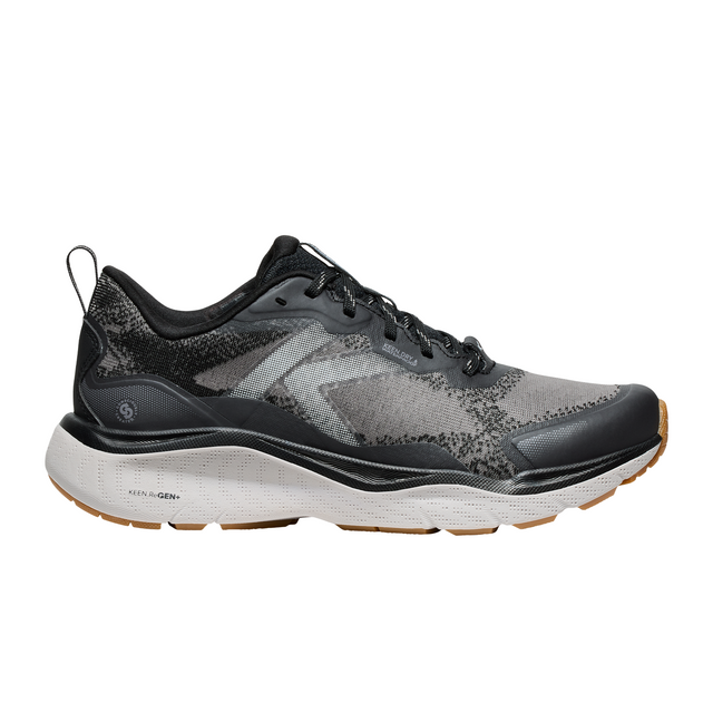 Keen Leiki Waterproof Sneaker (Women) - Black/Steel Grey Athletic - Running - Trail - The Heel Shoe Fitters