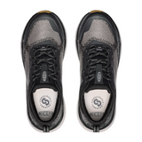 Keen Leiki Waterproof Sneaker (Women) - Black/Steel Grey Athletic - Running - Trail - The Heel Shoe Fitters