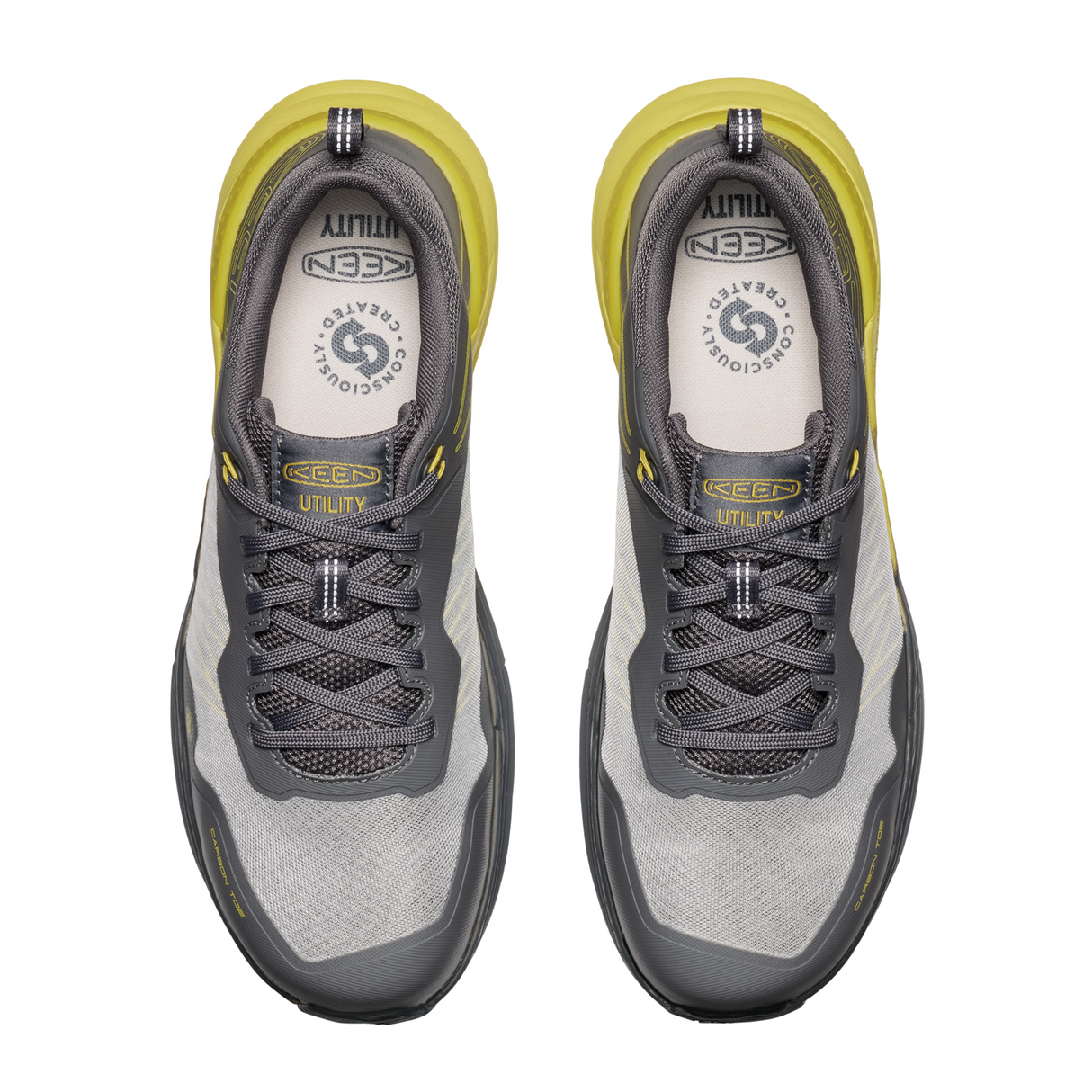 Keen Utility Speedworks Carbon Toe Work Sneaker (Men) - Magnet/Black Boots - Work - Low - Composite Toe - The Heel Shoe Fitters