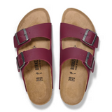 Birkenstock Arizona Slide Sandal (Women) - Zinfandel Birko-Flor Sandal - Slide - The Heel Shoe Fitters