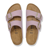 Birkenstock Arizona Slide Sandal (Women) - Faded Purple Birko-Flor Sandal - Slide - The Heel Shoe Fitters