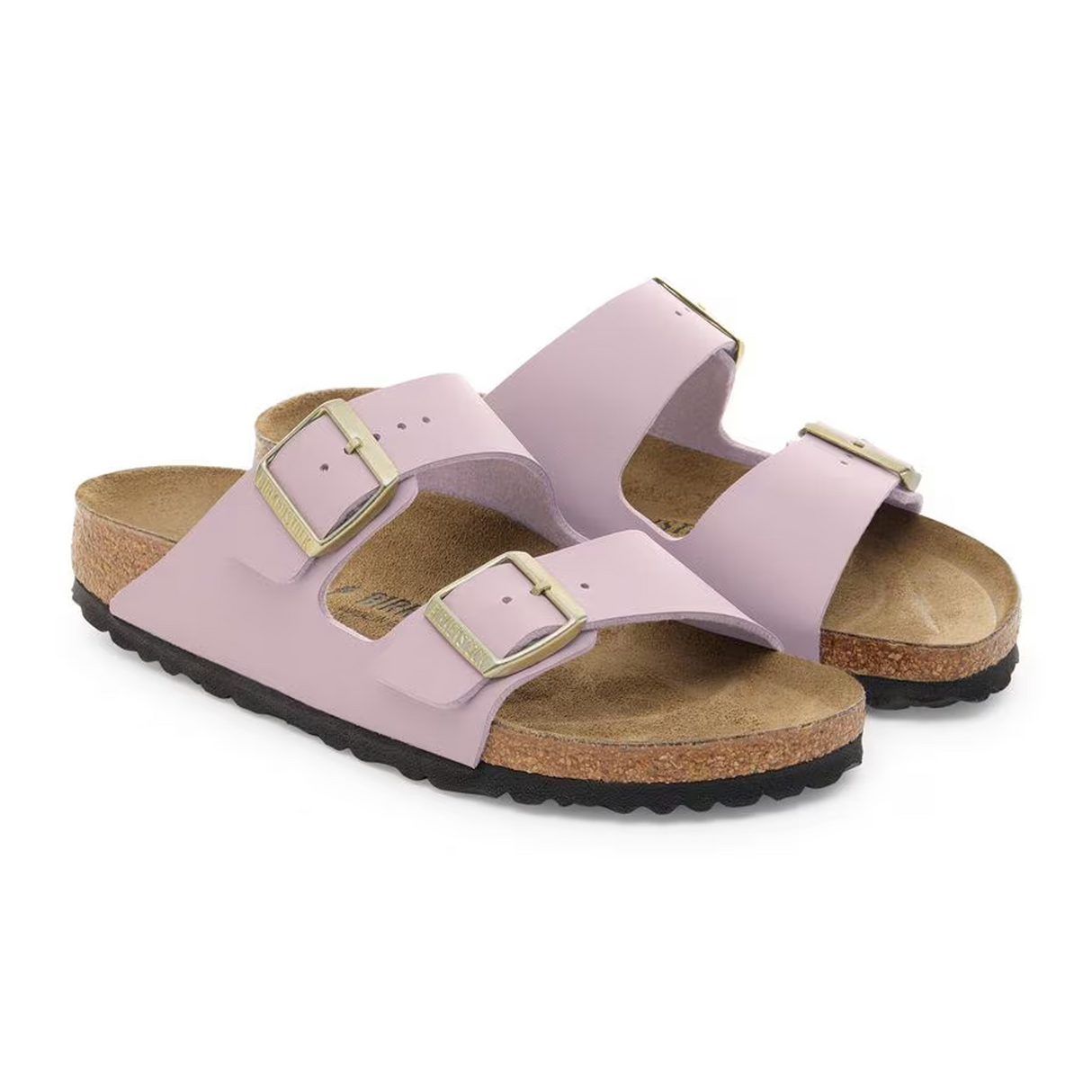 Birkenstock Arizona Slide Sandal (Women) - Faded Purple Birko-Flor Sandal - Slide - The Heel Shoe Fitters