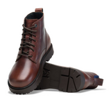 Birkenstock Highwood Lace Waterproof Mid Boot (Men) - Chocolate Leather Boots - Casual - Mid - The Heel Shoe Fitters