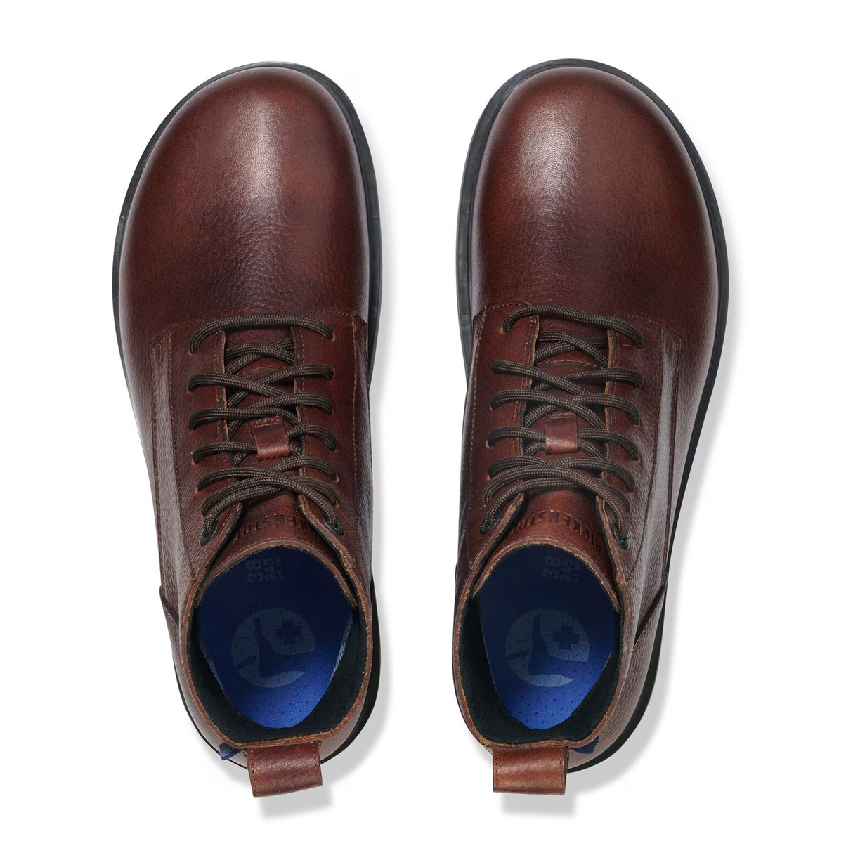 Birkenstock Highwood Lace Waterproof Mid Boot (Men) - Chocolate Leather Boots - Casual - Mid - The Heel Shoe Fitters