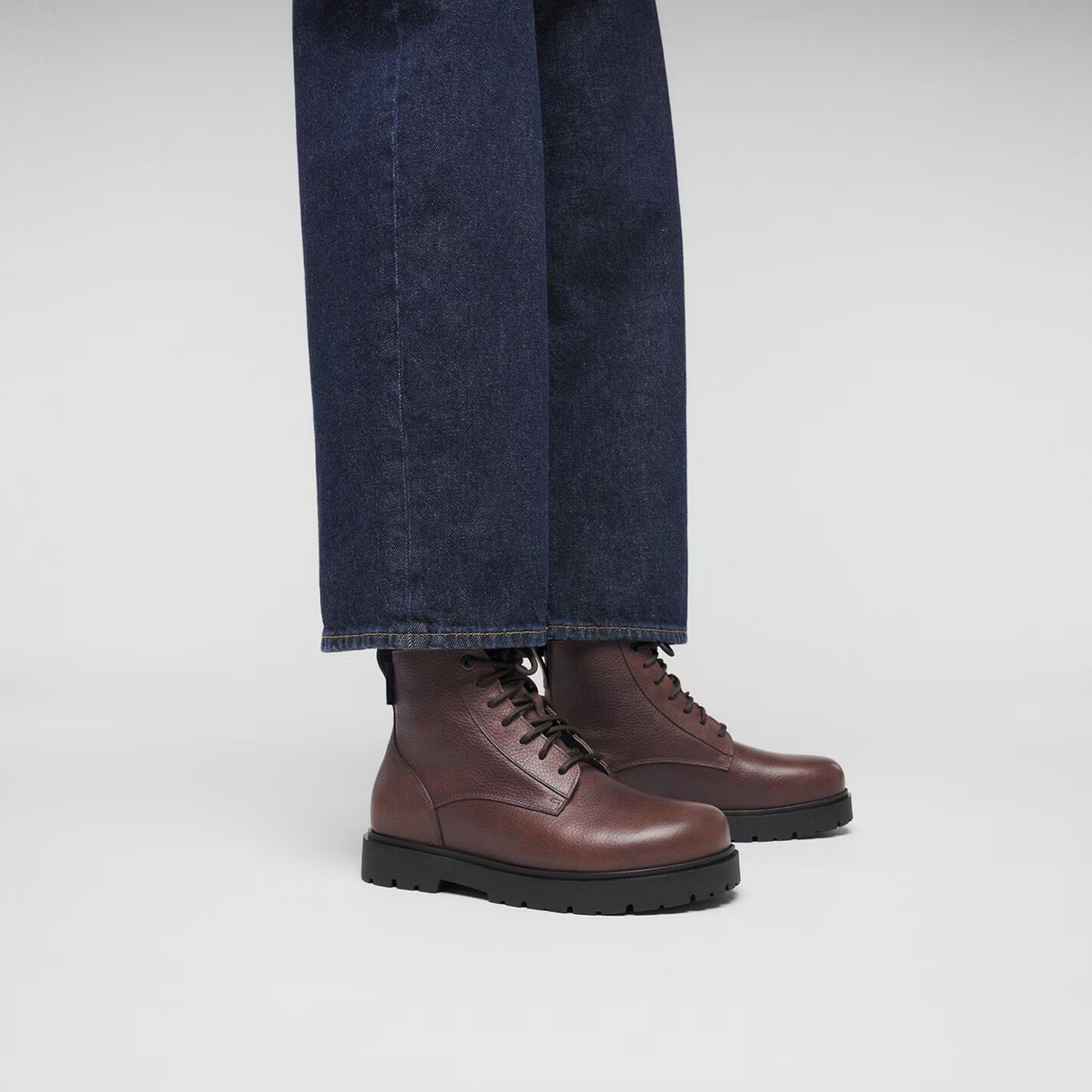 Birkenstock Highwood Lace Waterproof Mid Boot (Men) - Chocolate Leather Boots - Casual - Mid - The Heel Shoe Fitters