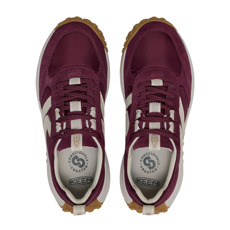 Keen KS86 Sneaker (Women) - Fig/Star White Athletic - Casual - Lace Up - The Heel Shoe Fitters