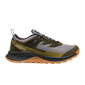 Keen Hightrail Waterproof Hiking Shoe (Men) - Steel Grey/Forest Night Athletic - Running - Trail - The Heel Shoe Fitters