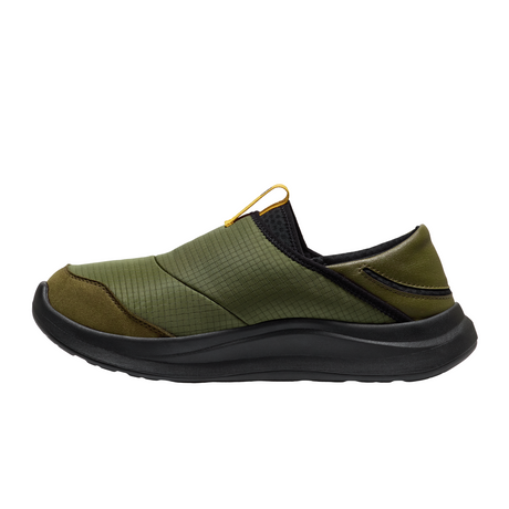 Keen Whyser Slip On (Men) - Bronze Green/Black Dress-Casual - Slipper - The Heel Shoe Fitters