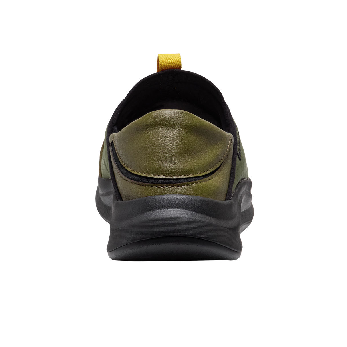 Keen Whyser Slip On (Men) - Bronze Green/Black Dress-Casual - Slipper - The Heel Shoe Fitters