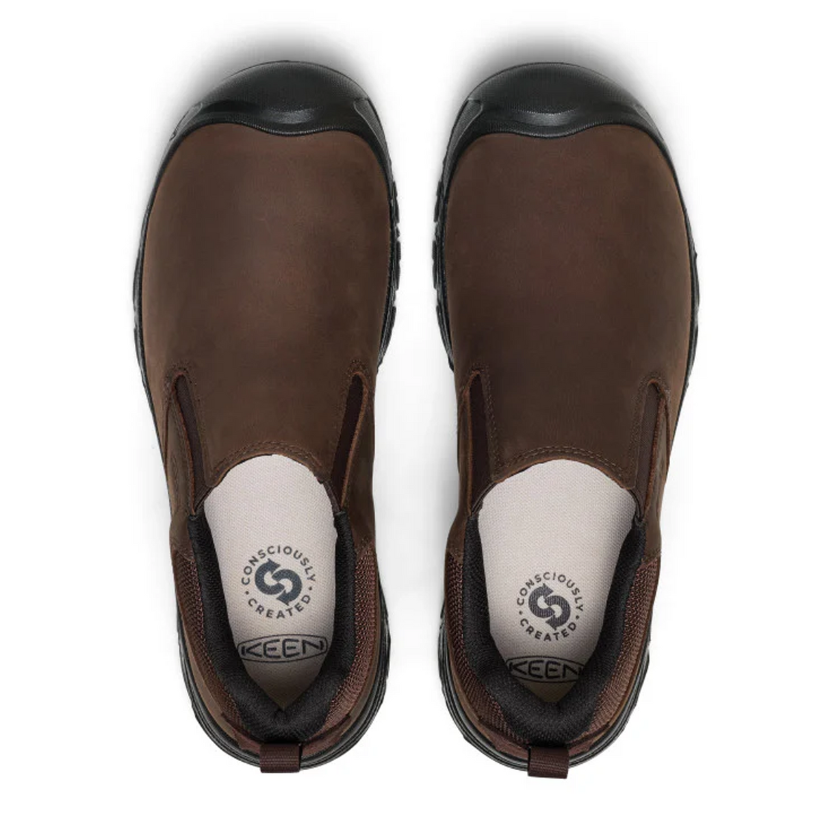 Keen Targhee IV Wide Slip On (Men) - Java/Black Athletic - Casual - Slip On - The Heel Shoe Fitters