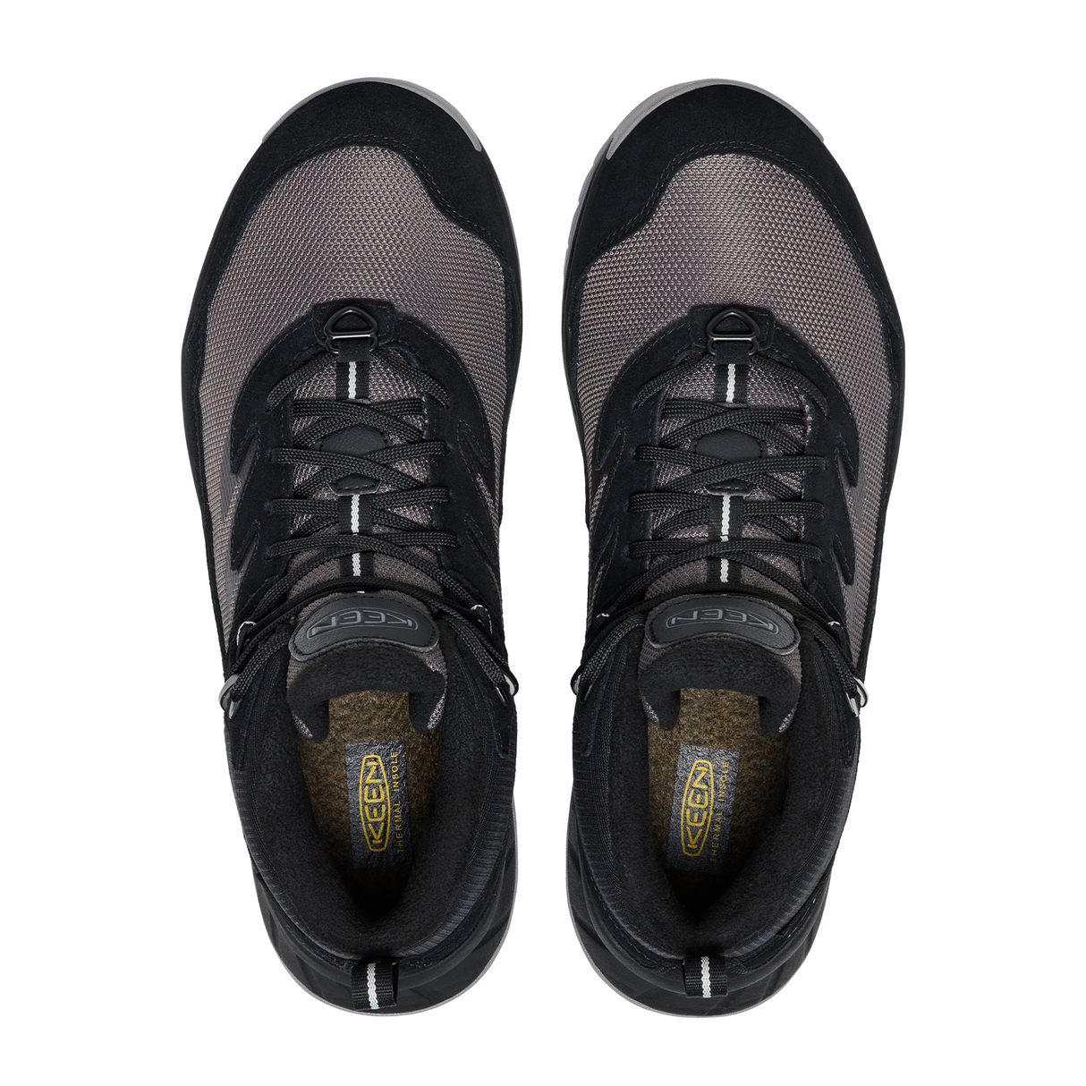 Keen Hightrail Mid Polar Boot (Men) - Black/Steel Grey Hiking - Mid - The Heel Shoe Fitters