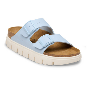 Birkenstock Arizona Chunky Narrow Slide Sandal (Women) - Baby Blue Birko-Flor Sandal - Slide - The Heel Shoe Fitters