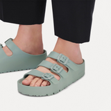 Birkenstock Florida III Flex Platform EVA Slide Sandal (Women) - Pure Sage Sandal - Slide - The Heel Shoe Fitters