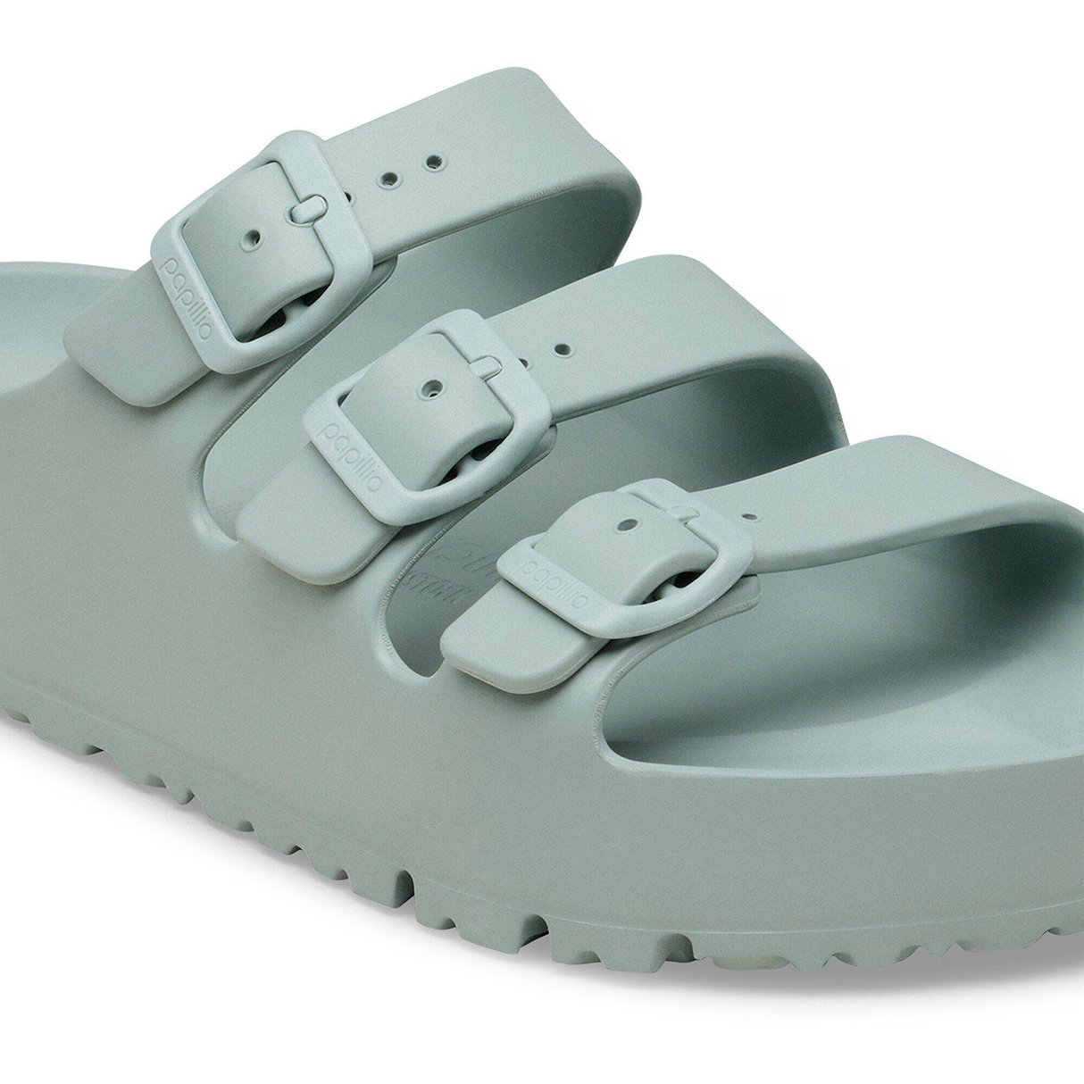 Birkenstock Florida III Flex Platform EVA Slide Sandal (Women) - Pure Sage Sandal - Slide - The Heel Shoe Fitters