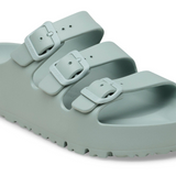 Birkenstock Florida III Flex Platform EVA Slide Sandal (Women) - Pure Sage Sandal - Slide - The Heel Shoe Fitters
