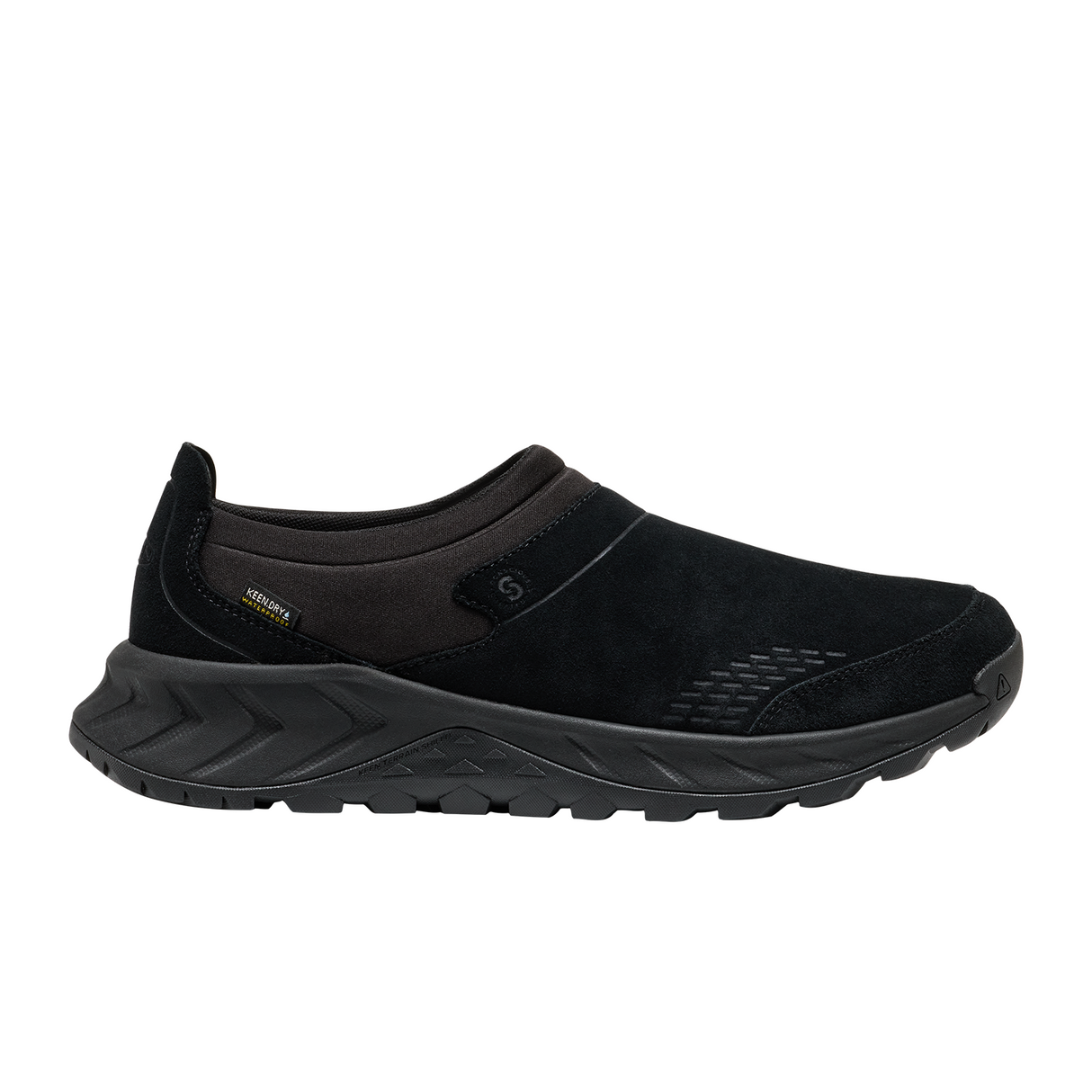 Keen TTS Moc Waterproof Sneaker (Men) - Black/Black Athletic - Casual - Slip On - The Heel Shoe Fitters