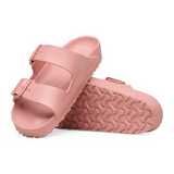 Birkenstock Arizona EVA Narrow Slide Sandal (Women) - Pink Clay